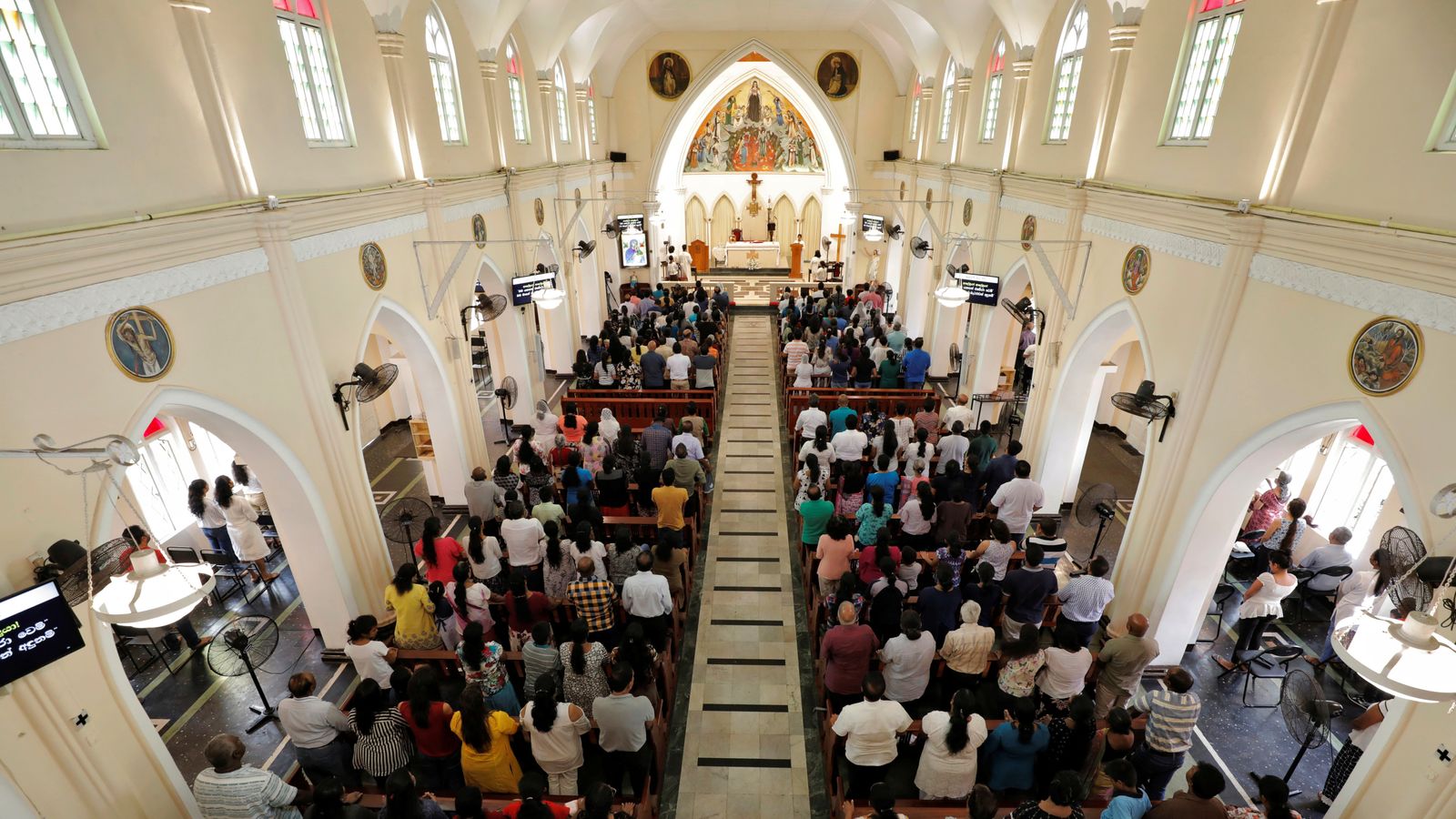 Church Interior Congregation